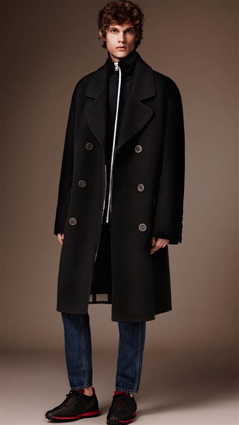 burberry coat sale mens|burberry men's wool overcoat.